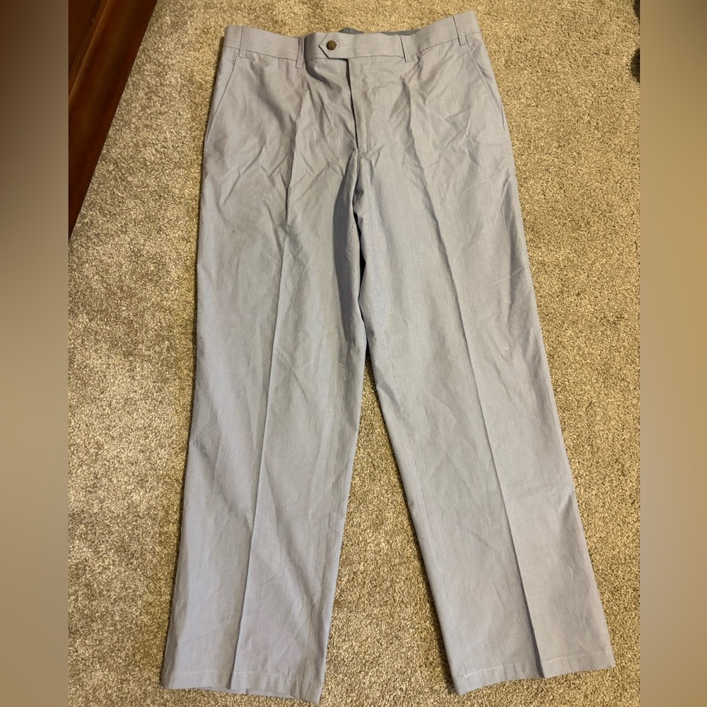 Saddlebred Light Gray Dress Pants